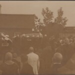 Arnold Lamberg'i matuserongkäik, Haapsalu mnt 19 ees, 1925. aastal (Katrin Müürsepa kogust).